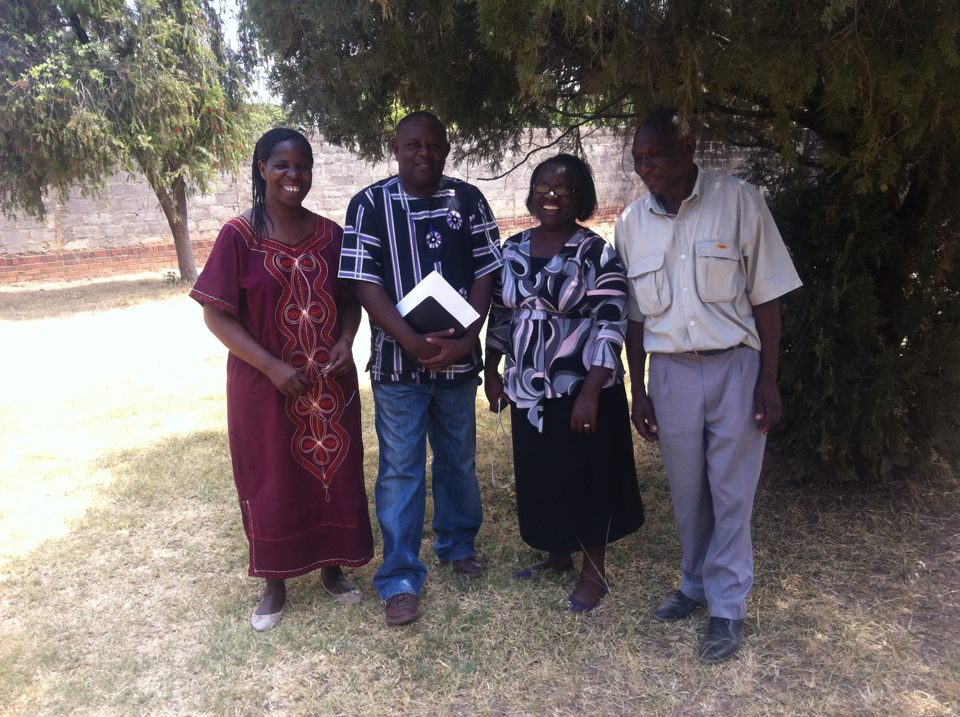 Board chair John Kaniki and few board members